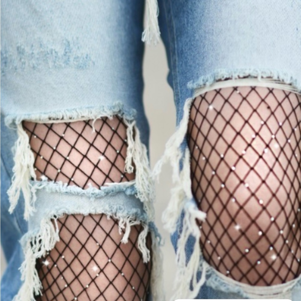 Fishnet Stockings Only